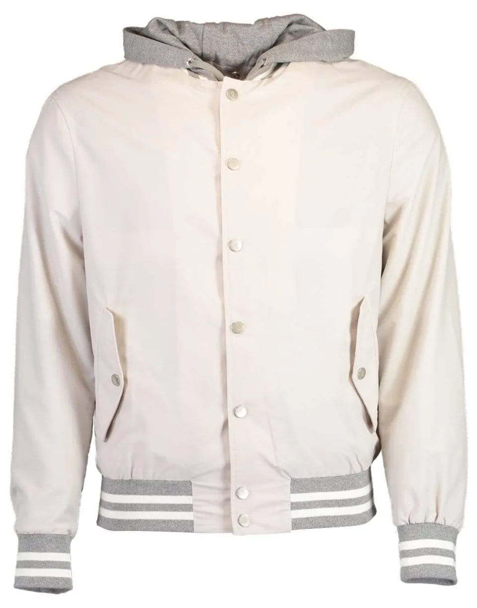 Loro Pianna Rain System Bomber Jacket - Sabbia
