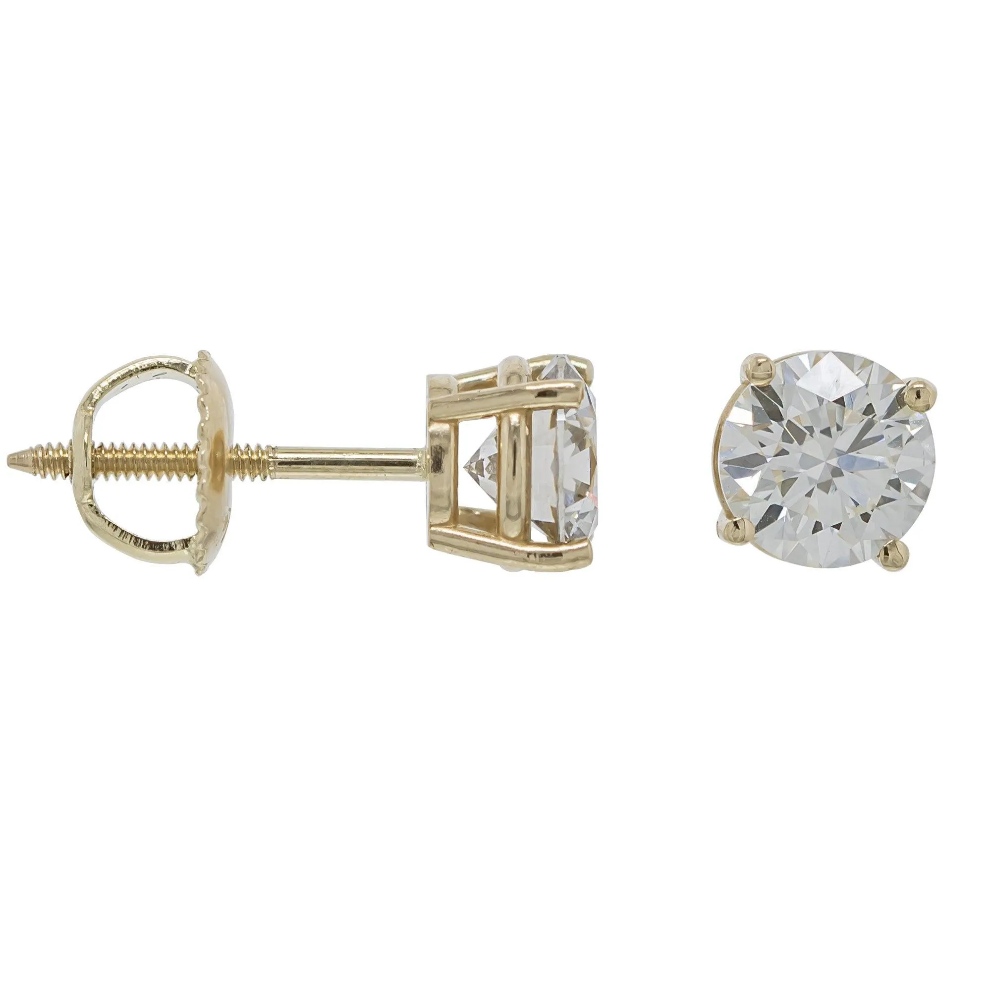 Marilyn Earrings 1 1/4Ctw. Certified
