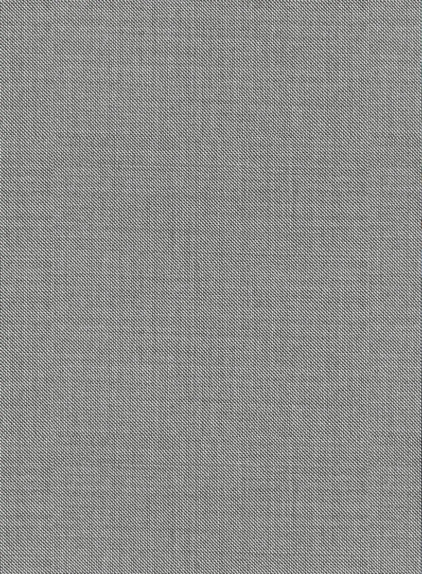 Scabal Jacobi Twill Gray Wool Jacket
