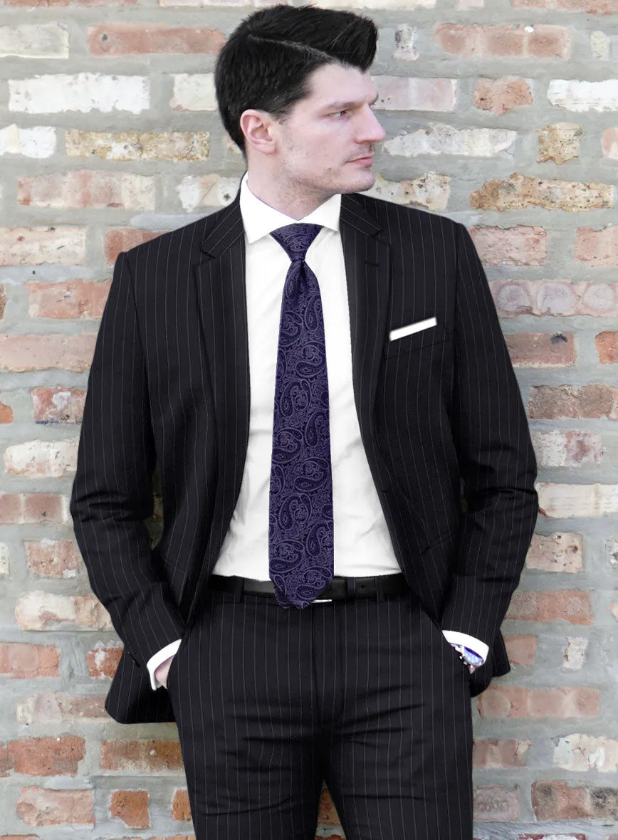 Scabal Vredlo Stripe Blue Wool Jacket